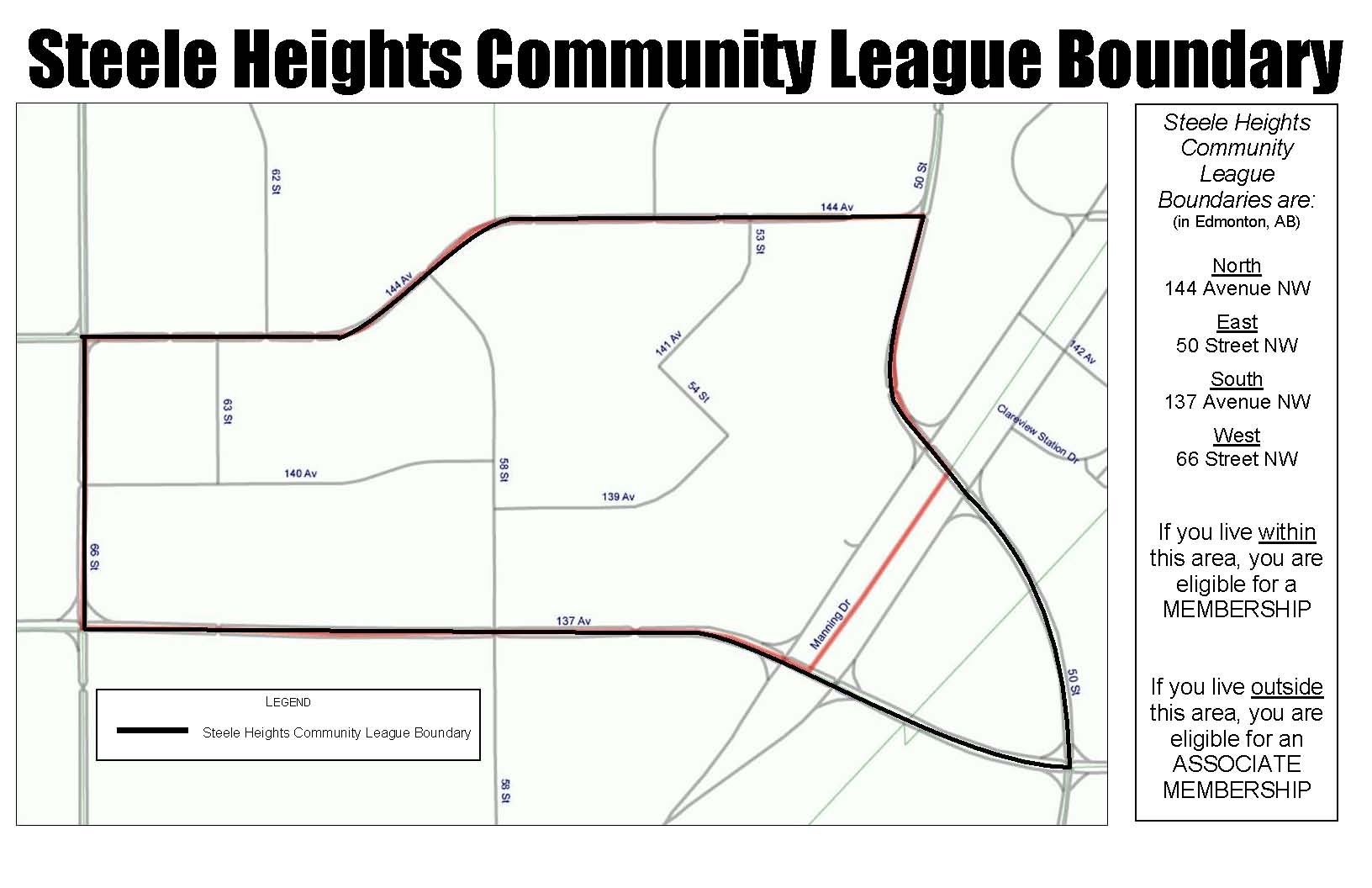 steele heights community league boundary